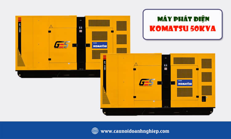 Máy phát điện Komatsu 50kva 
