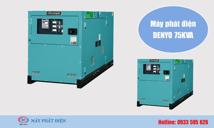 Máy phát điện denyo 75kva